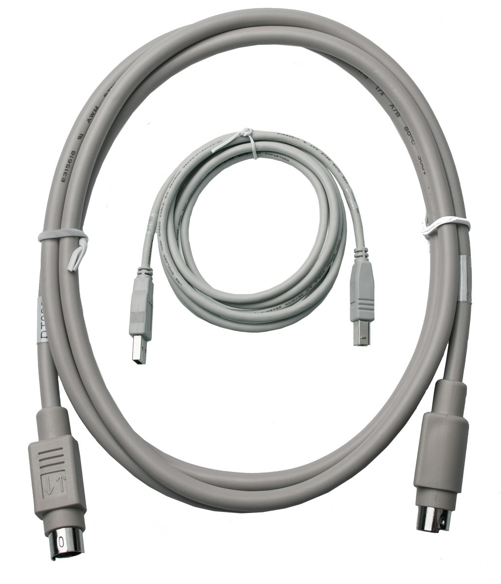 einstein™ DT315 Kabel-Set für Nova 5000 mitr 4x Sensorkabel DT022 (8-pin mini-Din) und 1x DT180 (USB-BUSB-A) DT180