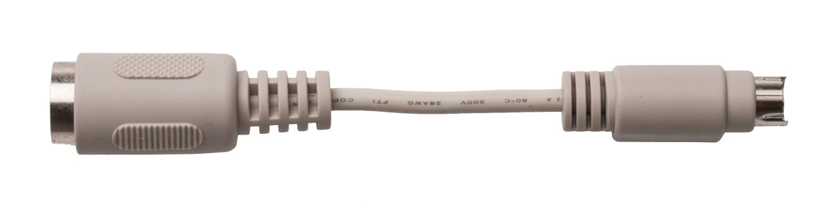 einstein™ DT023 Adapter für Vernier Sensoren von DIN (weibl.) auf 8-pin-mini-DIN (männl.) 