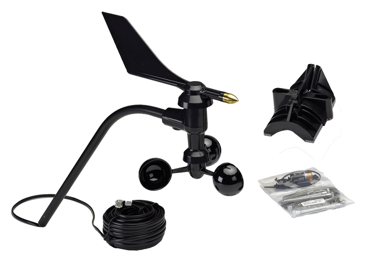 einstein™ Windstärken-Sensor, Messbereich 1 bis 78 m/s, 0 bis 360° alle Richtungen 