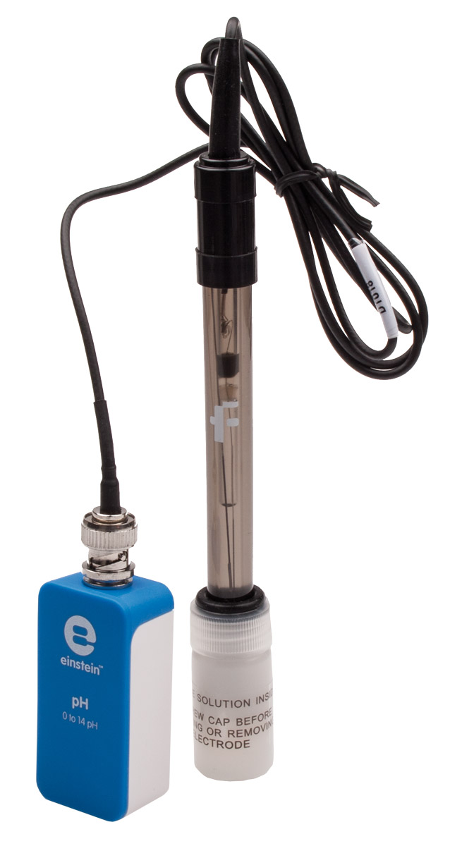 einstein™ ENPHA016 pH-Sensor, Messbereich 0 bis 14 pH, für einstein™ Tablet & LabMate 