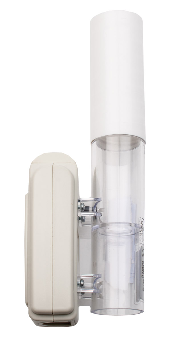einstein™ DT037A Spirometer Lungenfunktionstester, Messbereich ± 315 Liter/min 
