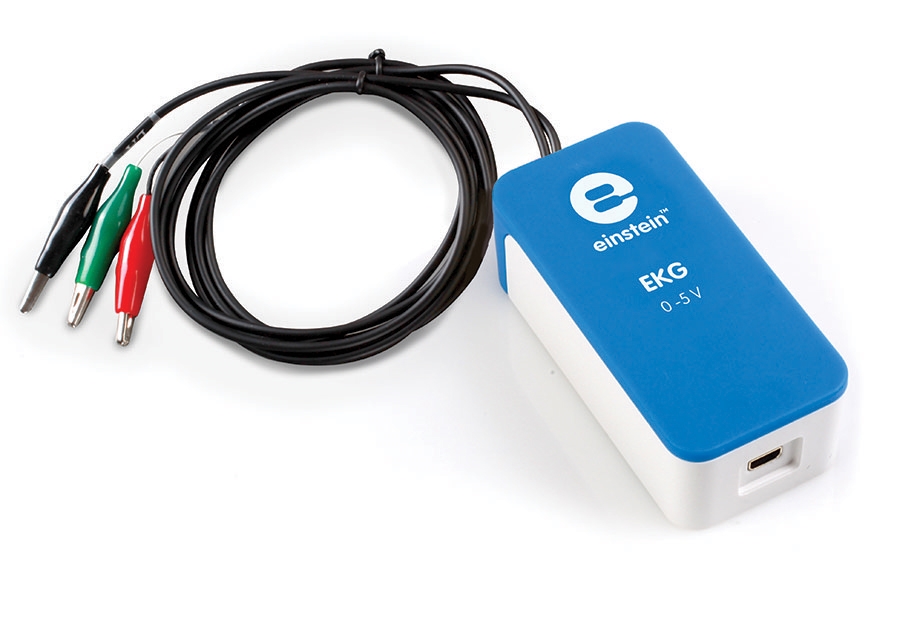 einstein™ ENEKGA189 EKG Sensor (Herzstrom) Elektrokardiogramm, Messbereich 0 bis 5 Volt 