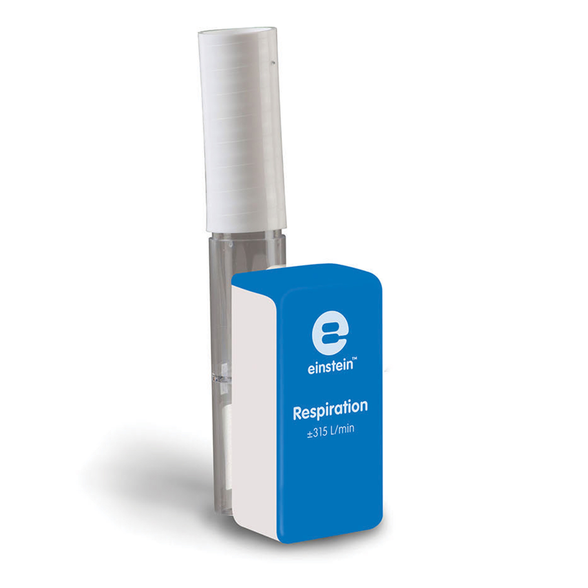 einstein™ ENSPR016 Spirometer zur Messung der Lungenfunktion, Messbereich ± 5,25 L/sec, Genauigkeit ±8 %, Volumen bis 6 Liter