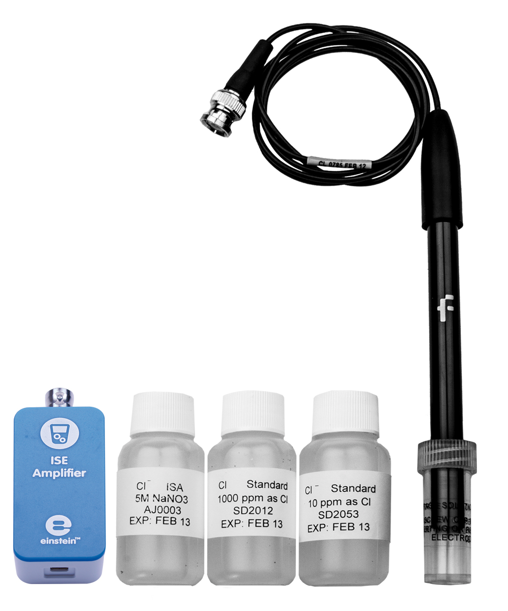 einstein™ AC021 Chlorid Sensor inkl. Elektrode für Einstein Tab, Messbereich 1,8 bis 35.500 mg/L 