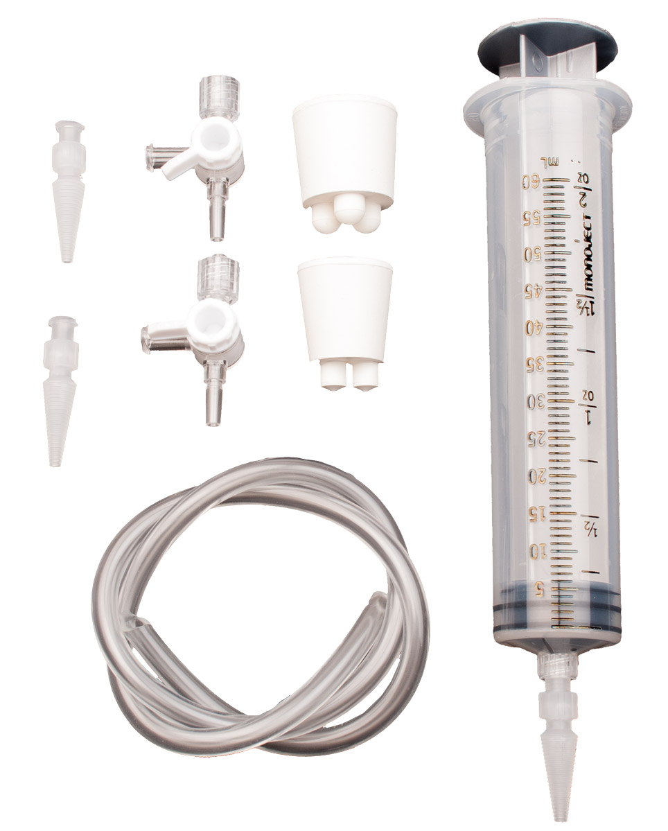 einstein™ Kit für Drucksensoren mit Spritze, Verlängerung, 50-mm-Schläuche, Stopfen & 3-Wege-Ventil 