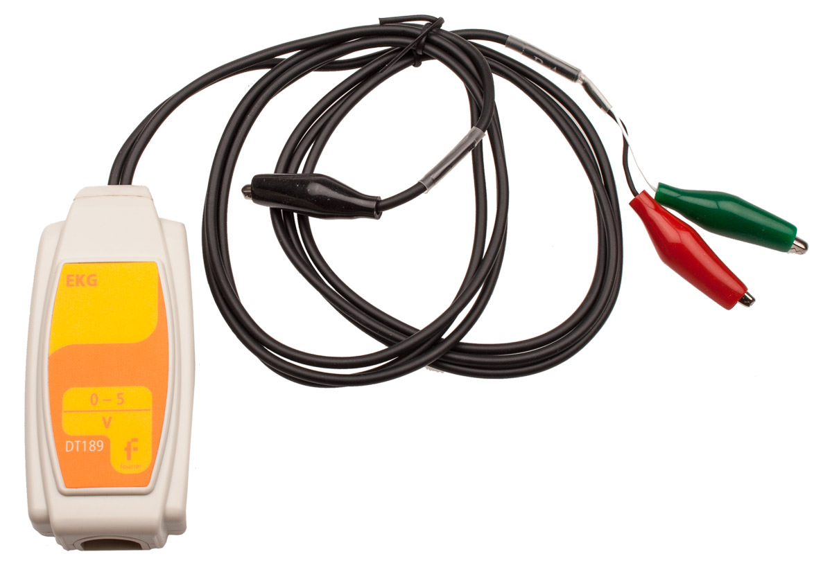 einstein™ DT189A EKG-Sensor (Herzstrom) Elektrokardiogramm, Messbereich 0 bis 5 Volt 